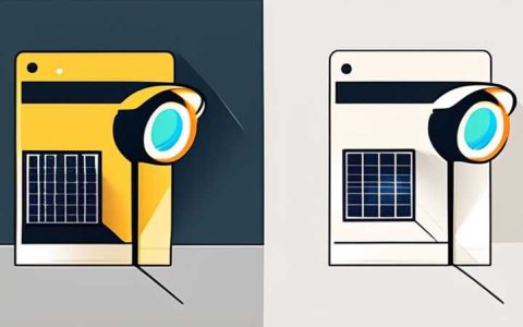 How to set up the solar-powered surveillance light