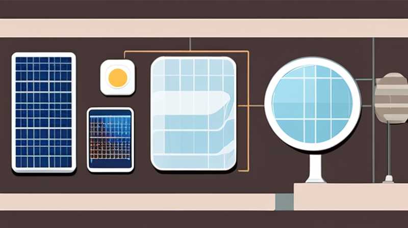 How many solar wall mounts are usually