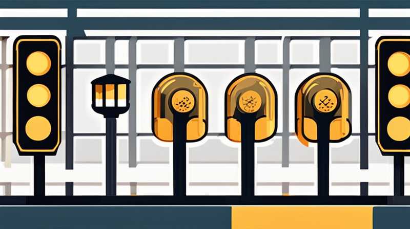 What transistors are used in solar street lights?