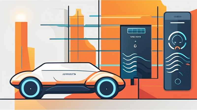 How to use solar monitoring car