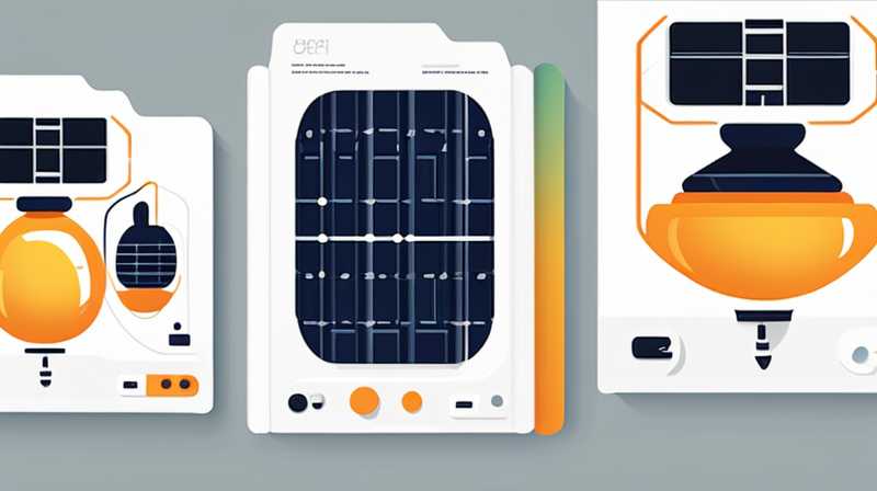 How to connect the solar middle valve