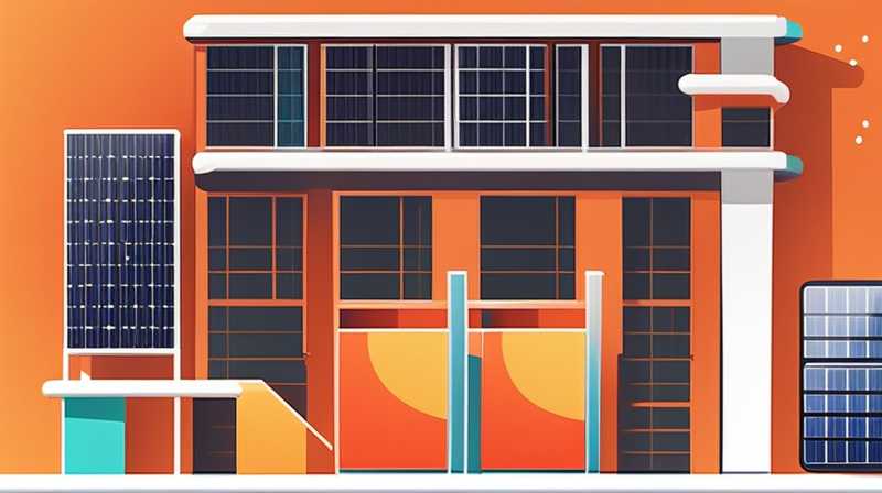 How many watts of solar panels are needed to generate 30 kWh of electricity?