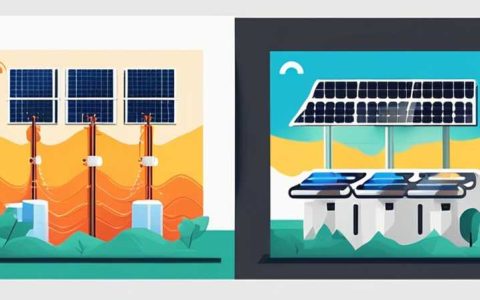 How do solar photovoltaic power plants generate electricity?