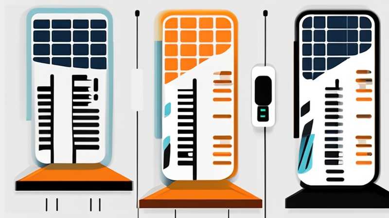 How to charge with solar panels