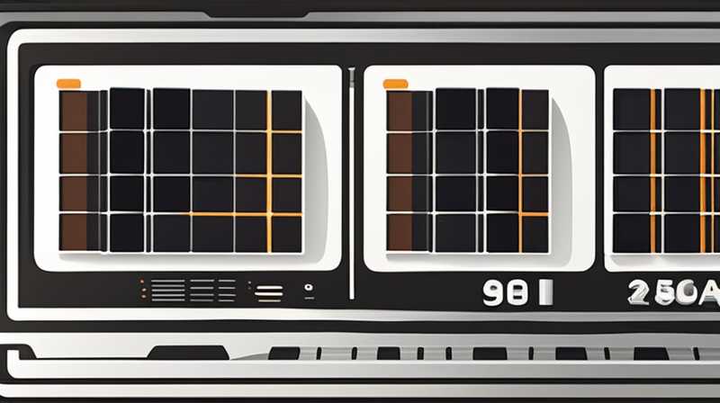 What is underneath a solar panel?