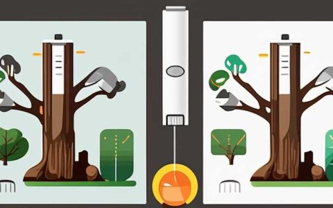 How to install solar lights on tree trunks