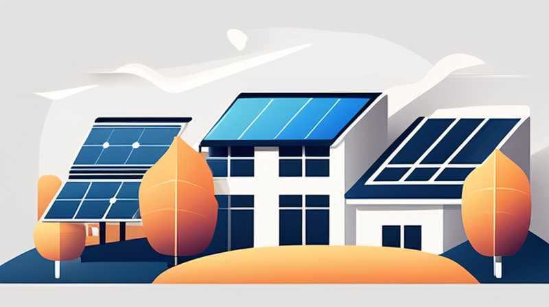 How much power do 4 solar panels have?