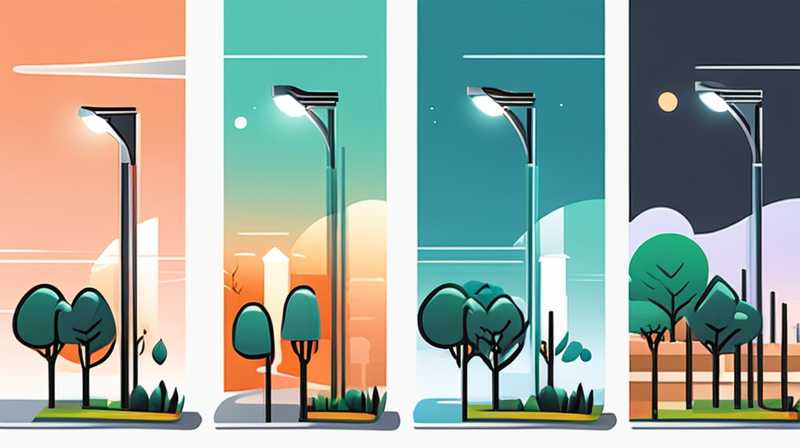 How to control the lighting of solar street lights