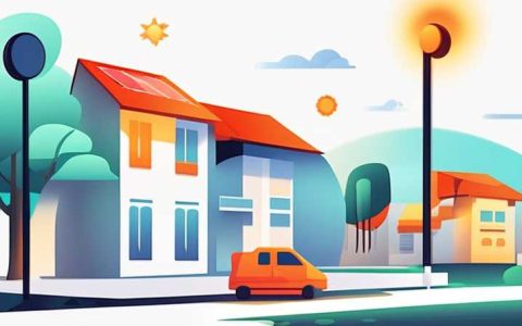 What to do if a solar street light catches fire