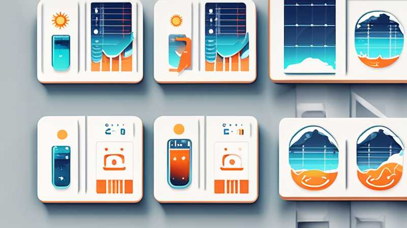 What is the appropriate solar temperature in winter?