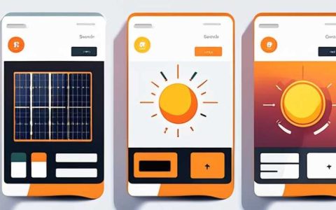 What does the solar panel indicate?