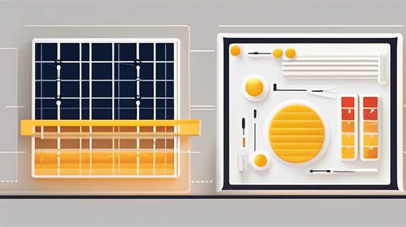 How to sew solar panels together