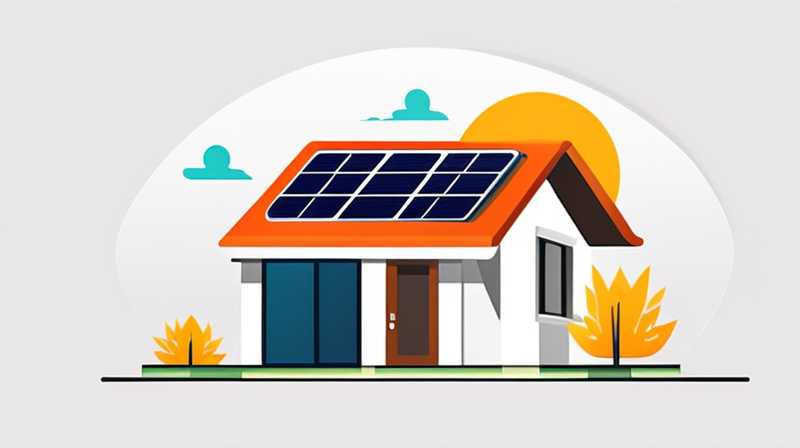 How to install solar energy in a bungalow