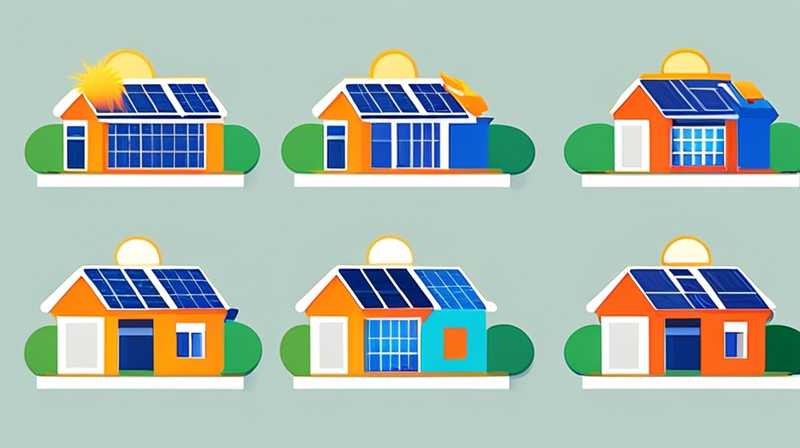 How much solar energy does a household need?