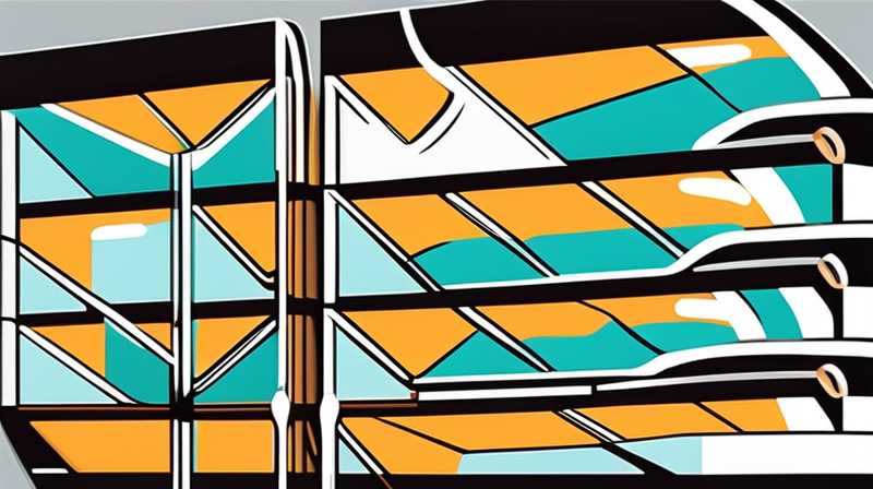 How to stick solar panels on glass