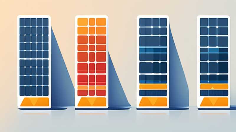 What is the surface of photovoltaic solar panels?