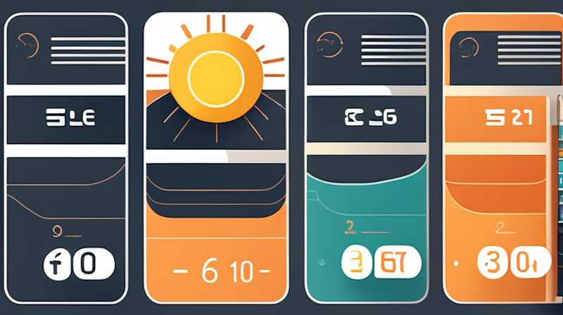 How to calculate solar cell wattage