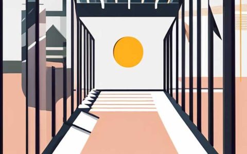 How to dismantle the solar light on the railing column