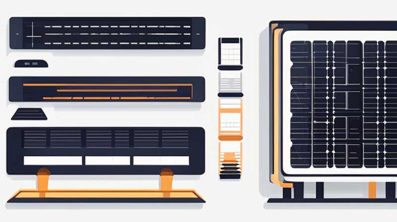 How much does a 1 meter long solar panel cost?