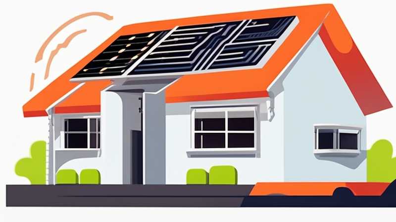 How much electricity can a solar roof provide?