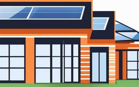 How to install solar panels on the sloping roof of a villa