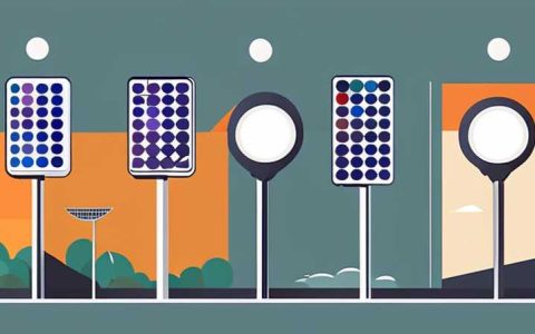 How to disassemble the solar panel of a round street light