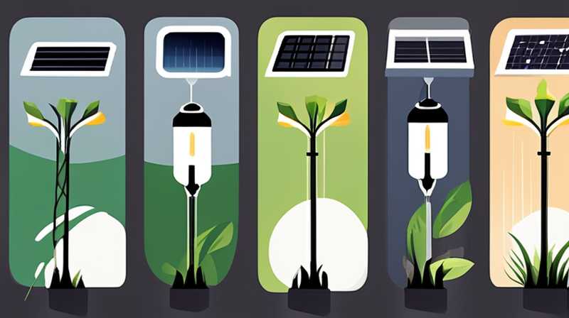 What are some good-looking garden solar lights?