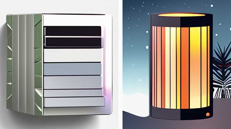 How to install cylindrical decorative solar lights