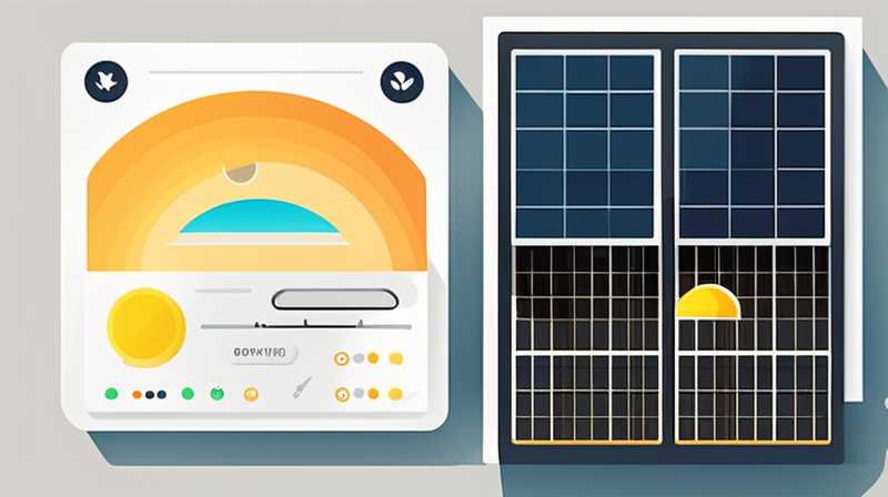 Solar energy shows nothing