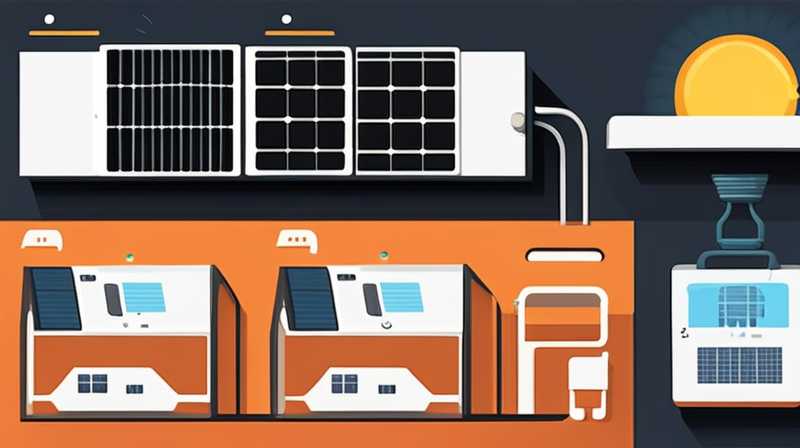 How to store electricity generated by solar panels