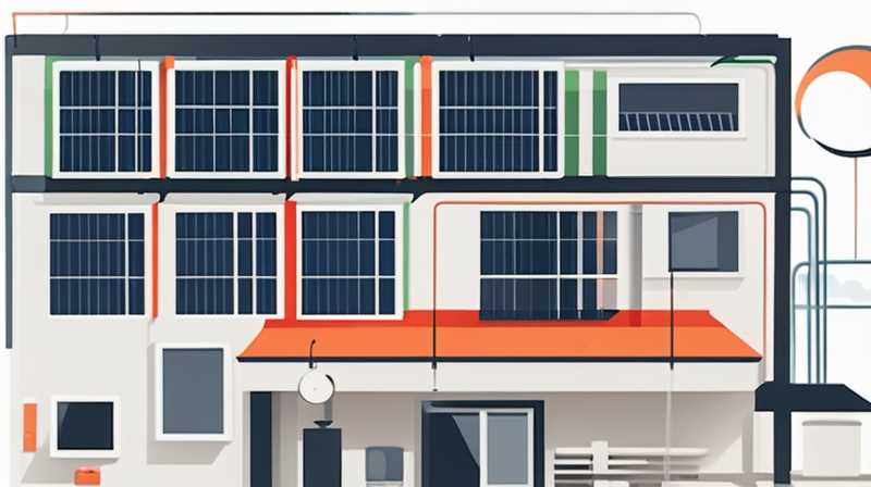 How to connect solar power generation lines