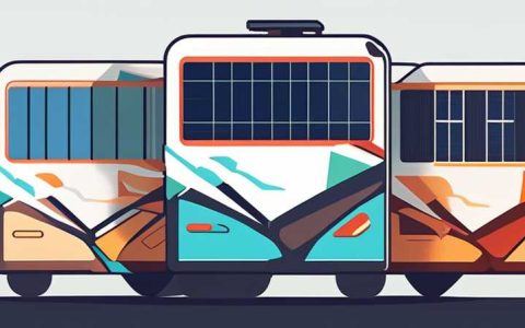 How long does it take for a three-wheeled RV to be charged by solar energy?