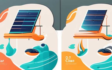 How to clean solar deposits