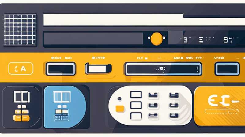 How to calculate the amount of electricity for solar charging