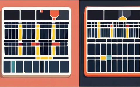 How to distinguish the front and back of solar panels