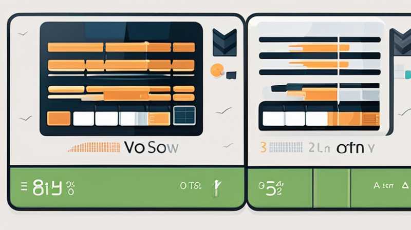 How to calculate the V number of solar panels