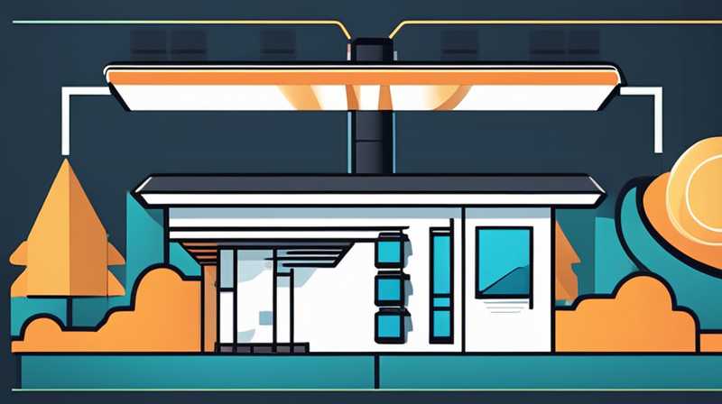 How many volts does three solar panels generate?
