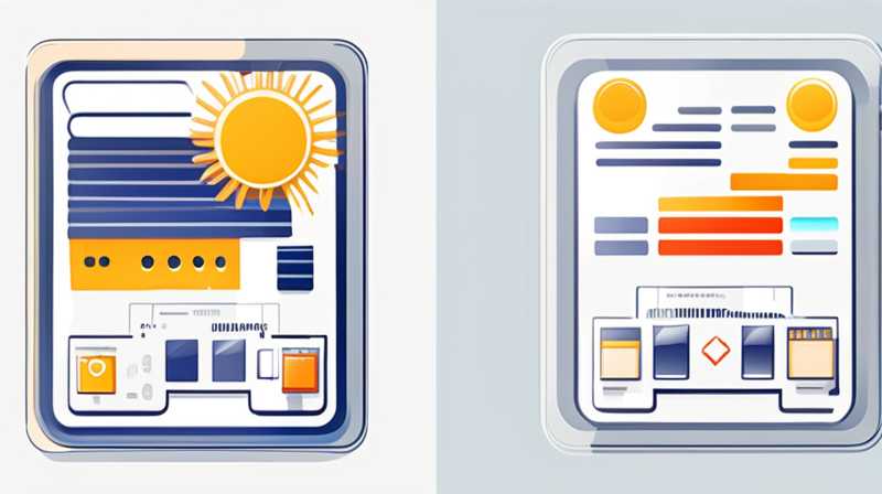 What does solar reverse control mean?