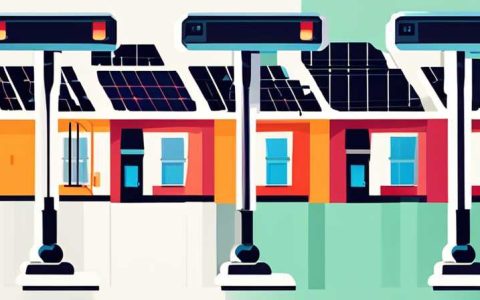 How many ampere hours are solar street lights
