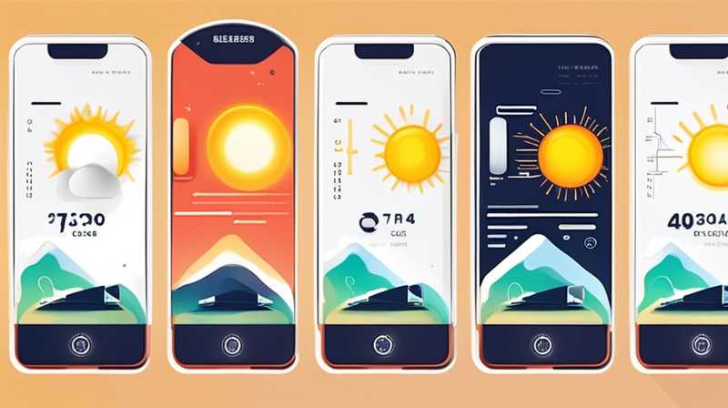 What temperature does solar energy usually reach?