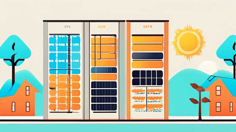 How many watts and how much does it cost for solar energy to have light on three sides?