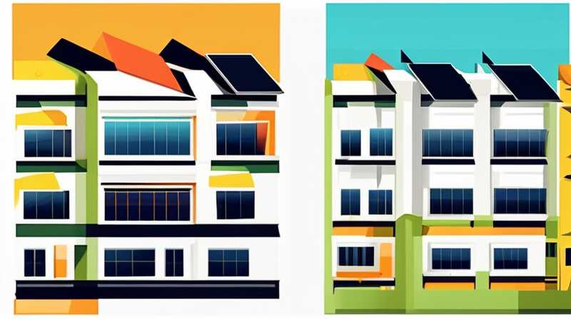 How to move solar energy when the roof of a building is hot