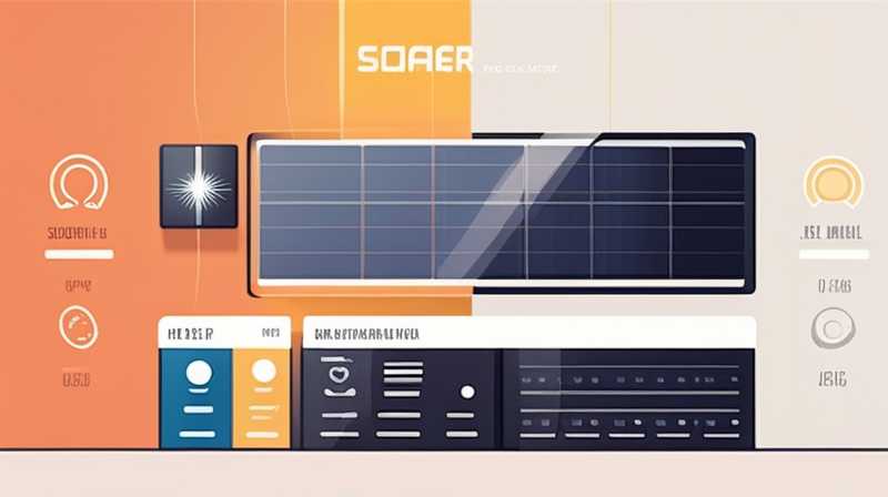 How to check the number of solar lines