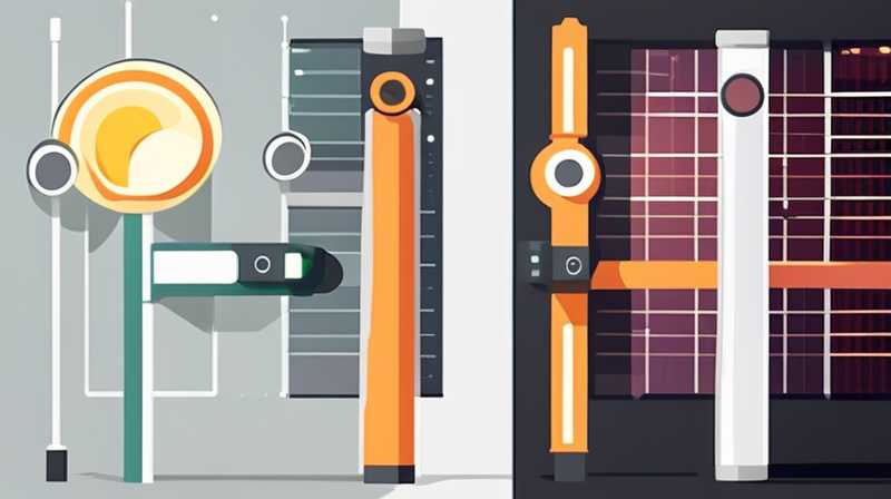 How to convert corridor lights to solar energy