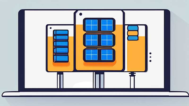 How to connect a small solar light panel