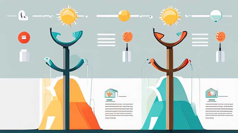 How to measure the resistance at both ends of a solar panel