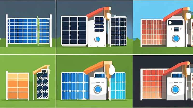 How do solar panels provide electricity?