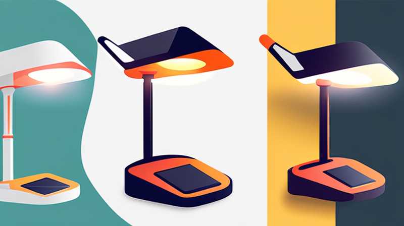 How much does a solar desk lamp cost