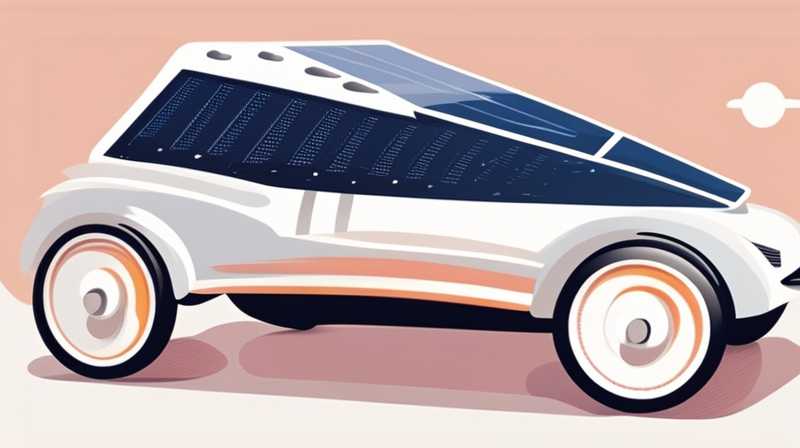 What is the principle of solar car aromatherapy