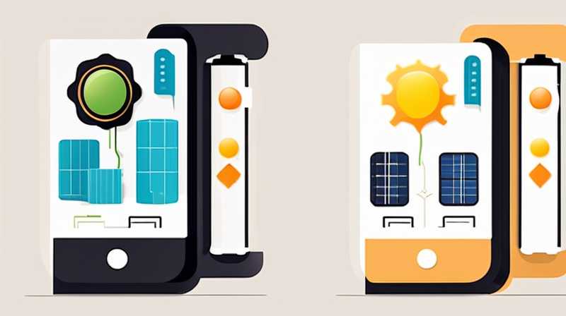 How to connect solar light sensor